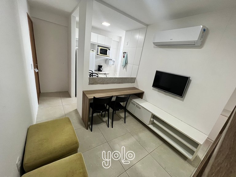 Flat no Golden Shopping Boa Viagem por Yolo