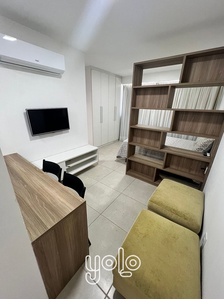 Flat no Golden Shopping Boa Viagem por Yolo