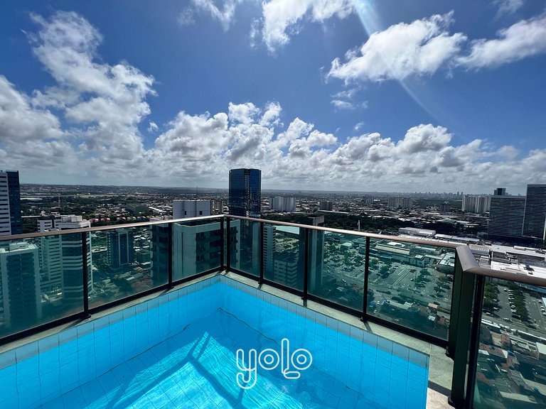 Flats no Golden Shopping Boa Viagem Recife