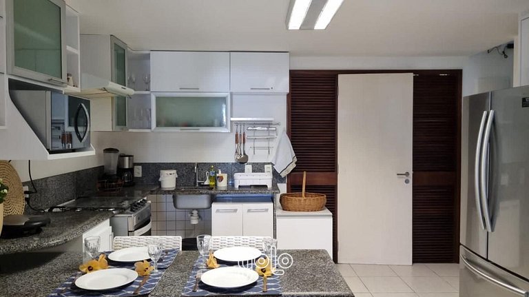 Flat 4 quartos Nannai Residence Muro Alto