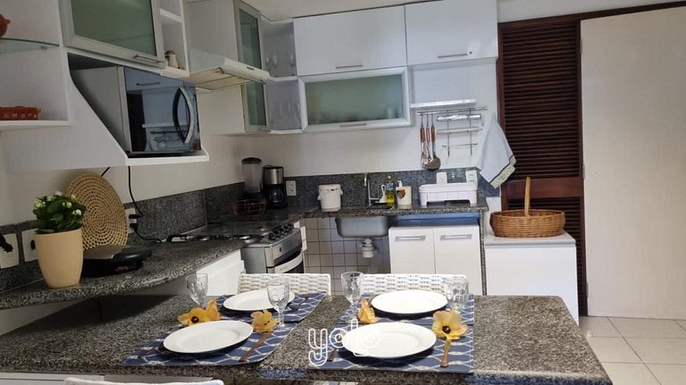 Flat 4 quartos Nannai Residence Muro Alto