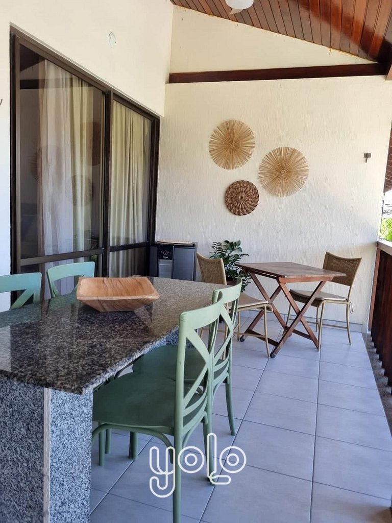 Flat 4 quartos Nannai Residence Muro Alto