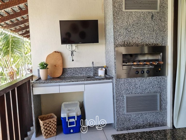 Flat 4 quartos Nannai Residence Muro Alto