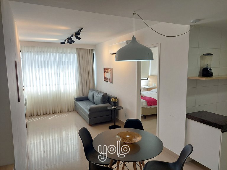 Flat no Beach Class Residence por Yolo #2101