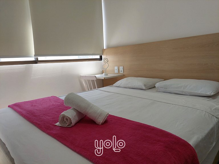 Flat no Beach Class Residence por Yolo #2101