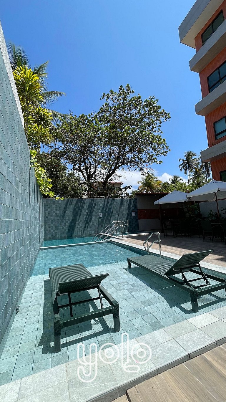 Flats no Dubourcq Residence Porto de Galinhas por Yolo