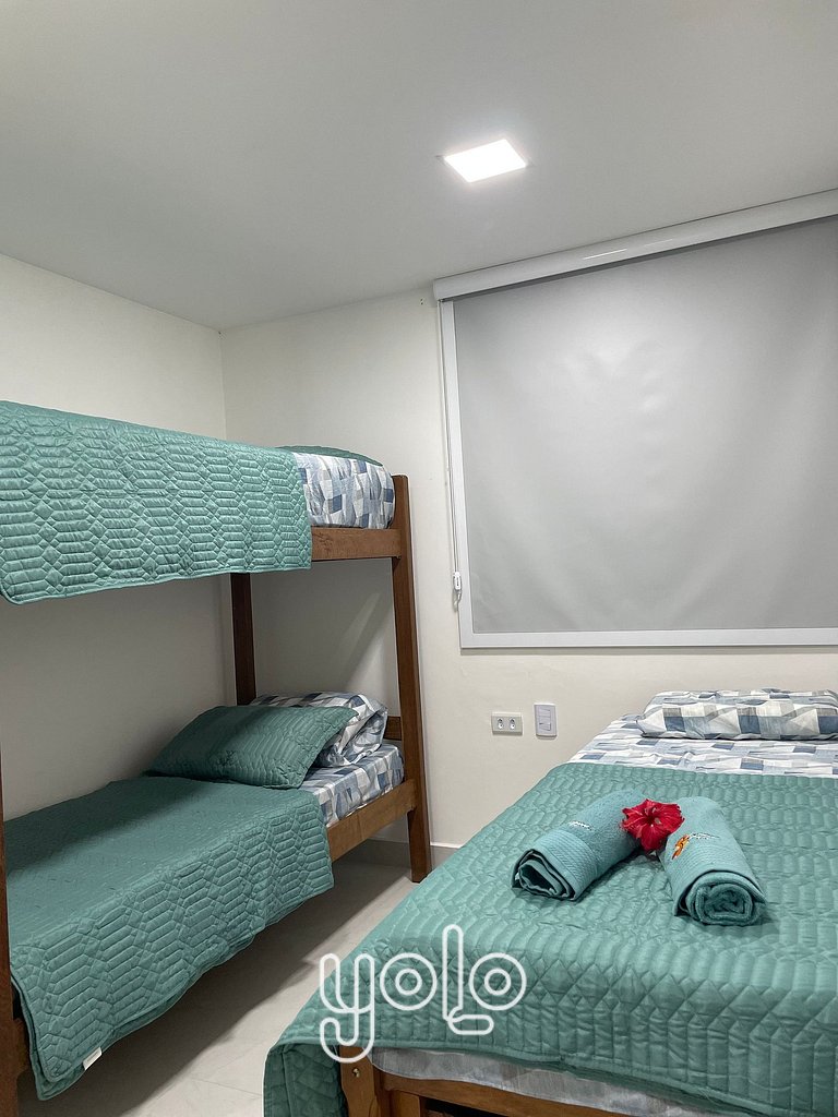 2 quartos no Dubourcq Residence Porto de Galinhas por Yolo