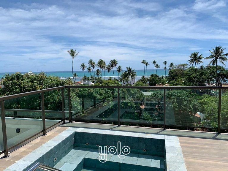 Flats no Dubourcq Residence Porto de Galinhas por Yolo