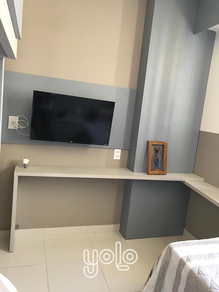 Apto 2 Qts no Mana Beach Experience em Porto de Galinhas