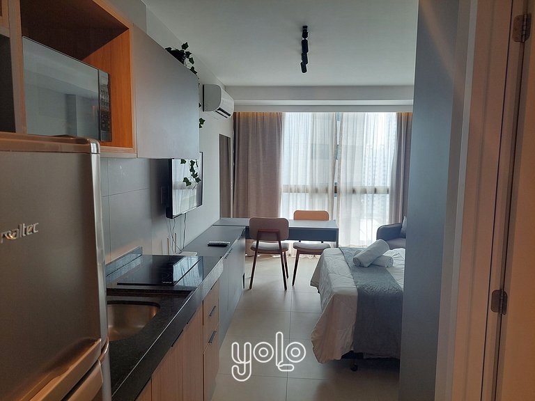 Studio Edf Rooftop 470 em Boa Viagem Recife #1105