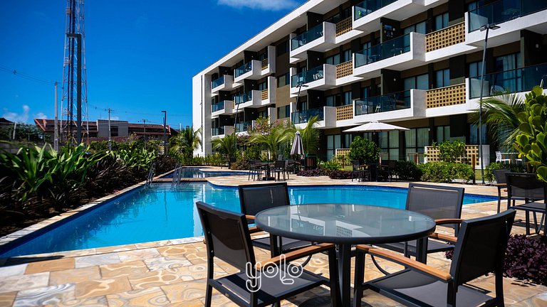 Flat 2 Quartos Mana Beach Experience Porto de Galinhas #316