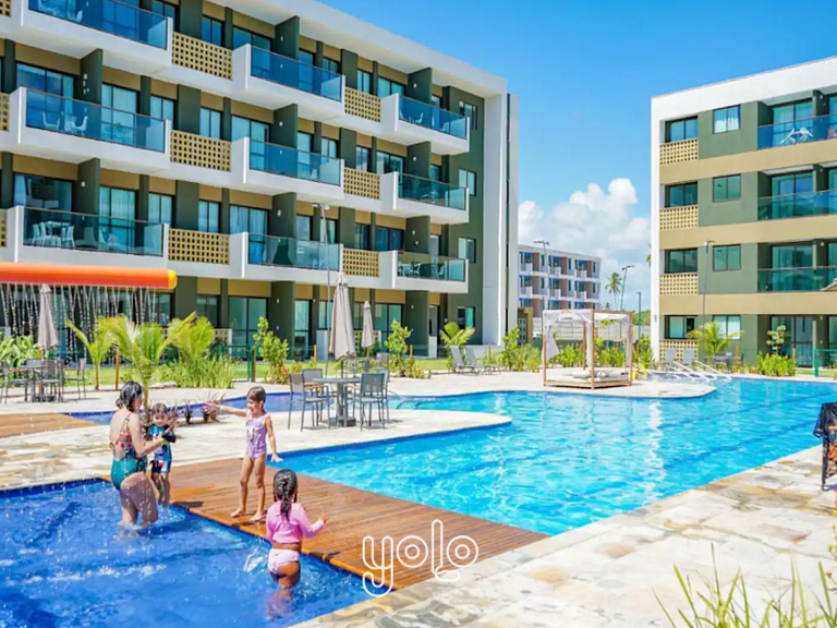 Flat 2 Quartos Mana Beach Experience Porto de Galinhas #022