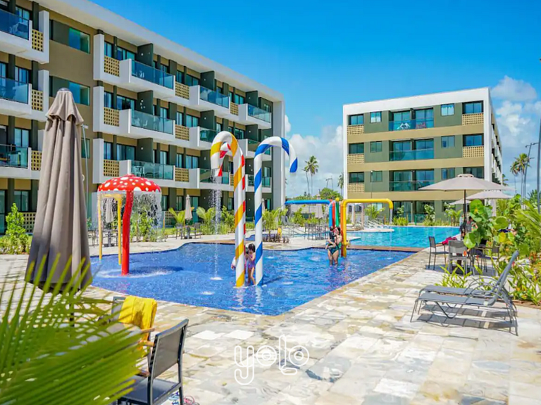 Flat 2 Quartos Mana Beach Experience Porto de Galinhas #316