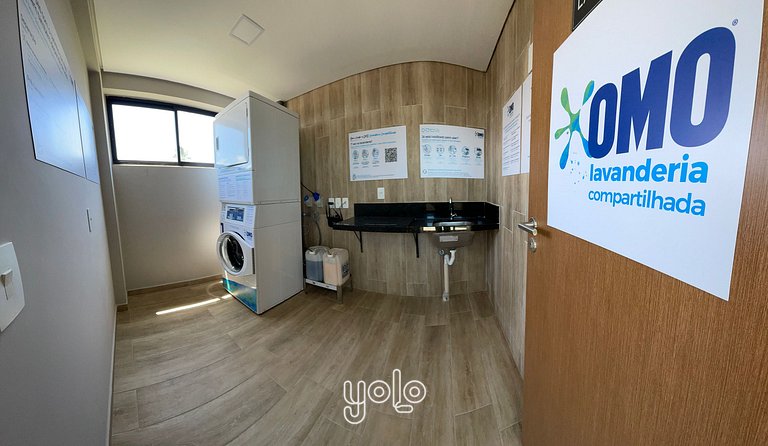 Flat 1 quarto a 450m da praia de Porto de Galinhas #302