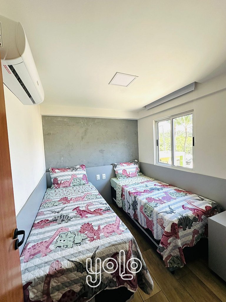 Flat Deluxe no Marupiara Suítes Muro Alto