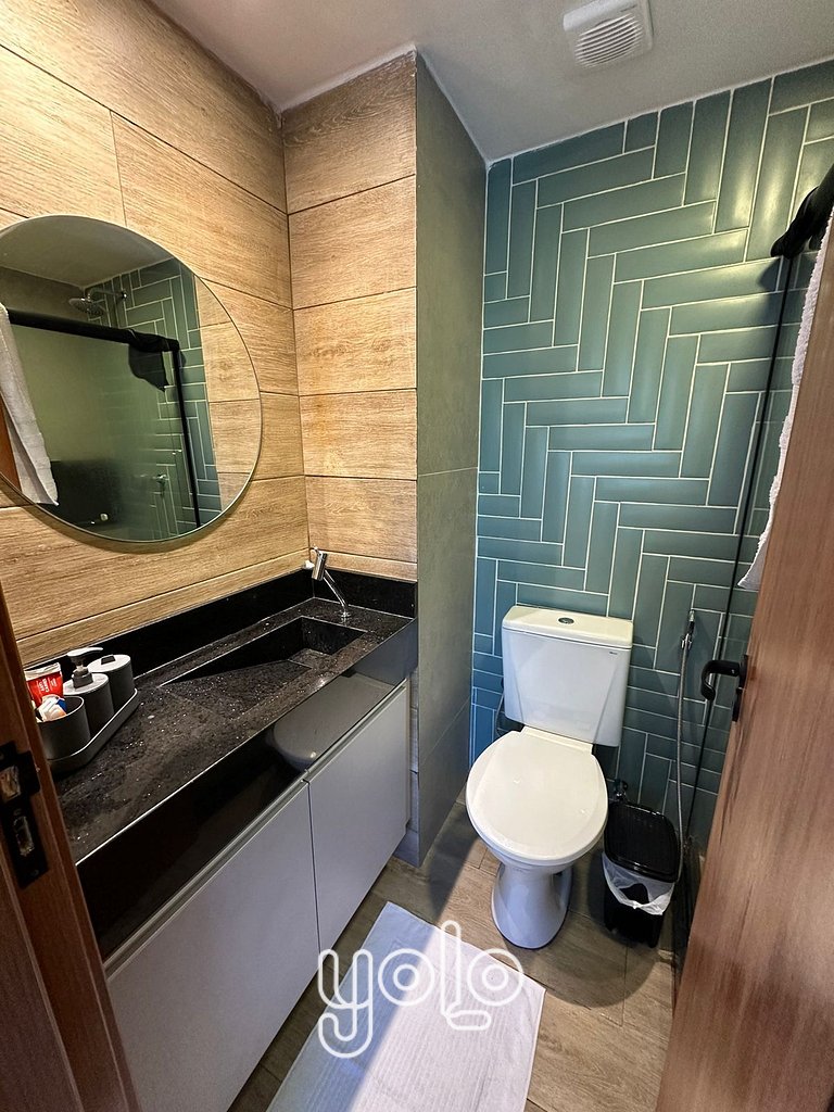 Flat Deluxe no Marupiara Suítes Muro Alto