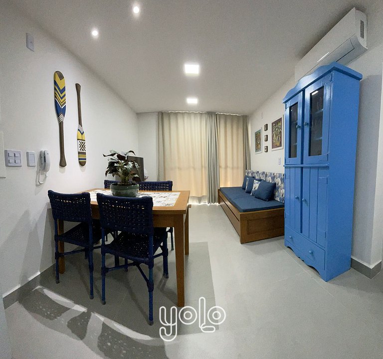Flat Beijupirá no Centro de Porto de Galinhas