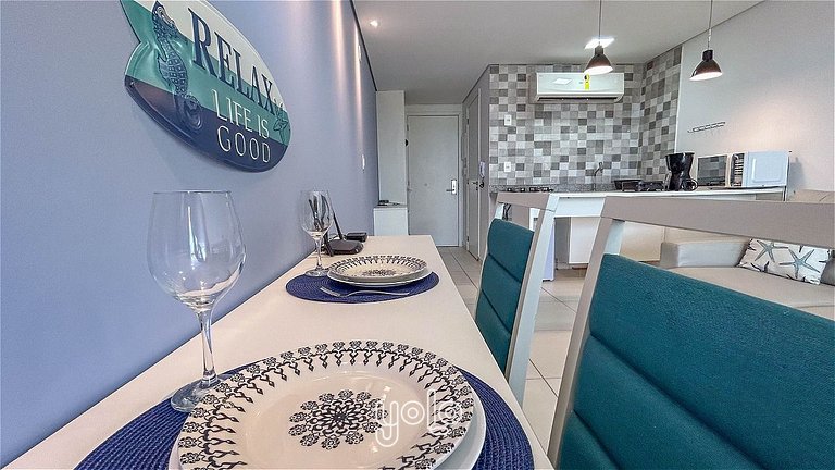 Laguna Beach Flat - Studio em Porto de Galinhas