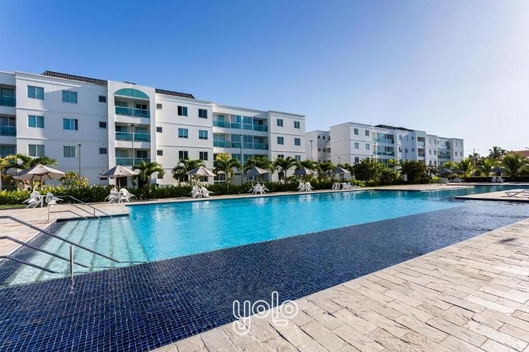 Flat 3 Quartos Palm Village Porto de Galinhas