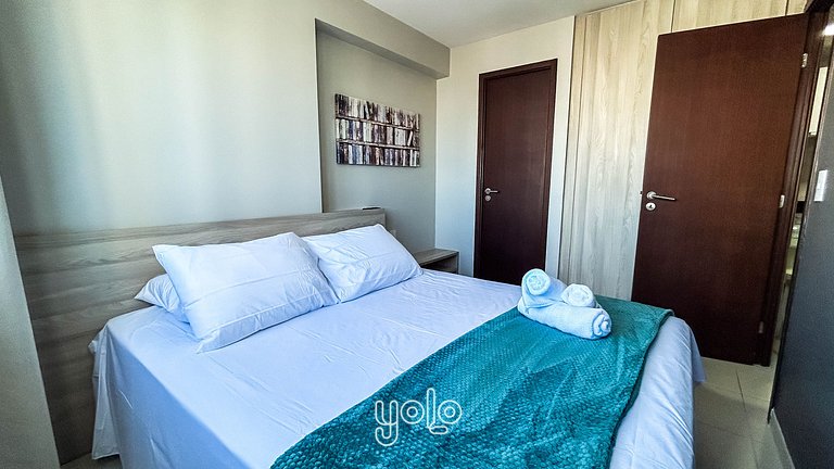 Apto 1 Quarto no Beach Class Convention em Recife #702