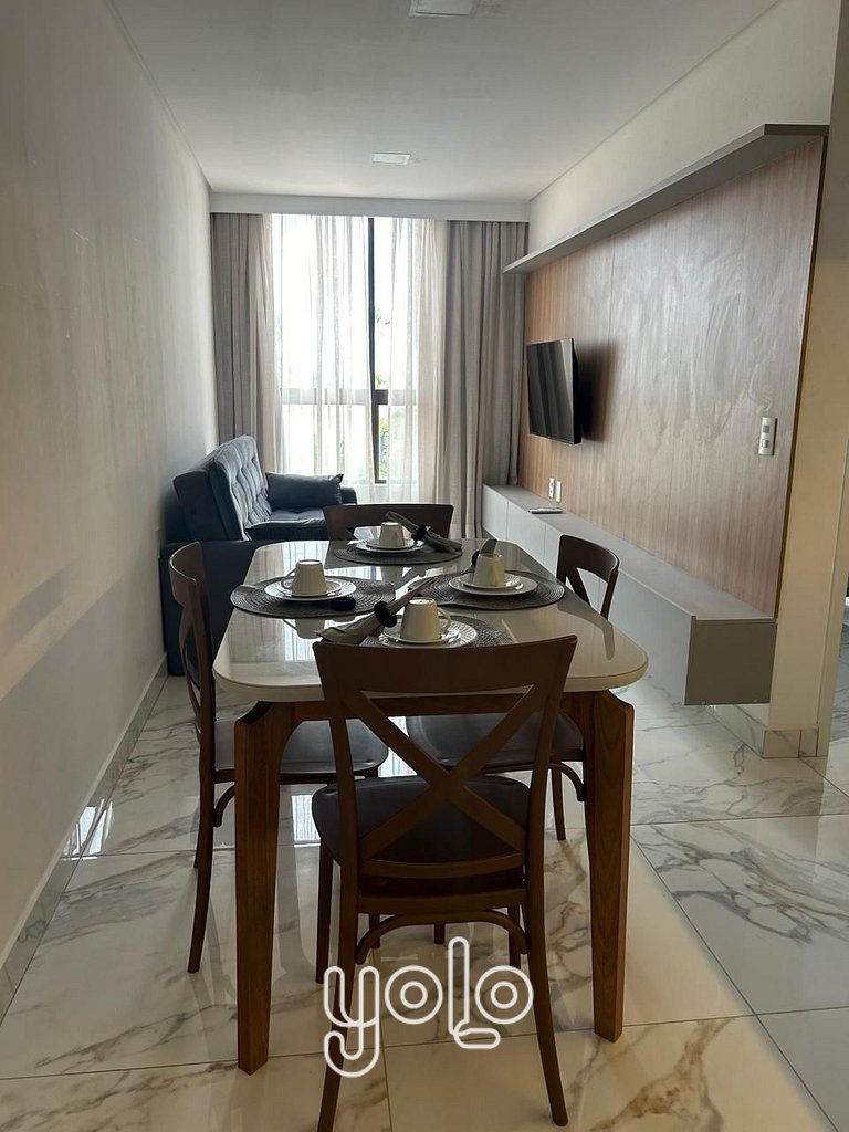 Porto Atlantis - Flat 1 quarto #112