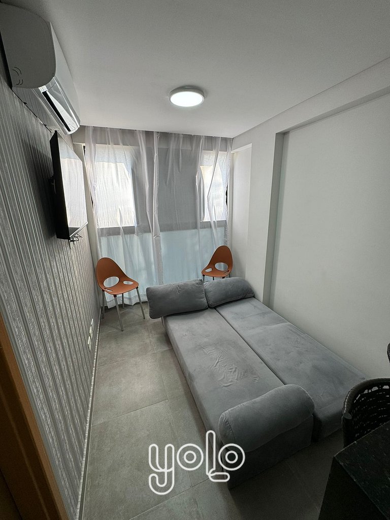 Flat 1 quarto a 450m da praia de Porto de Galinhas #108