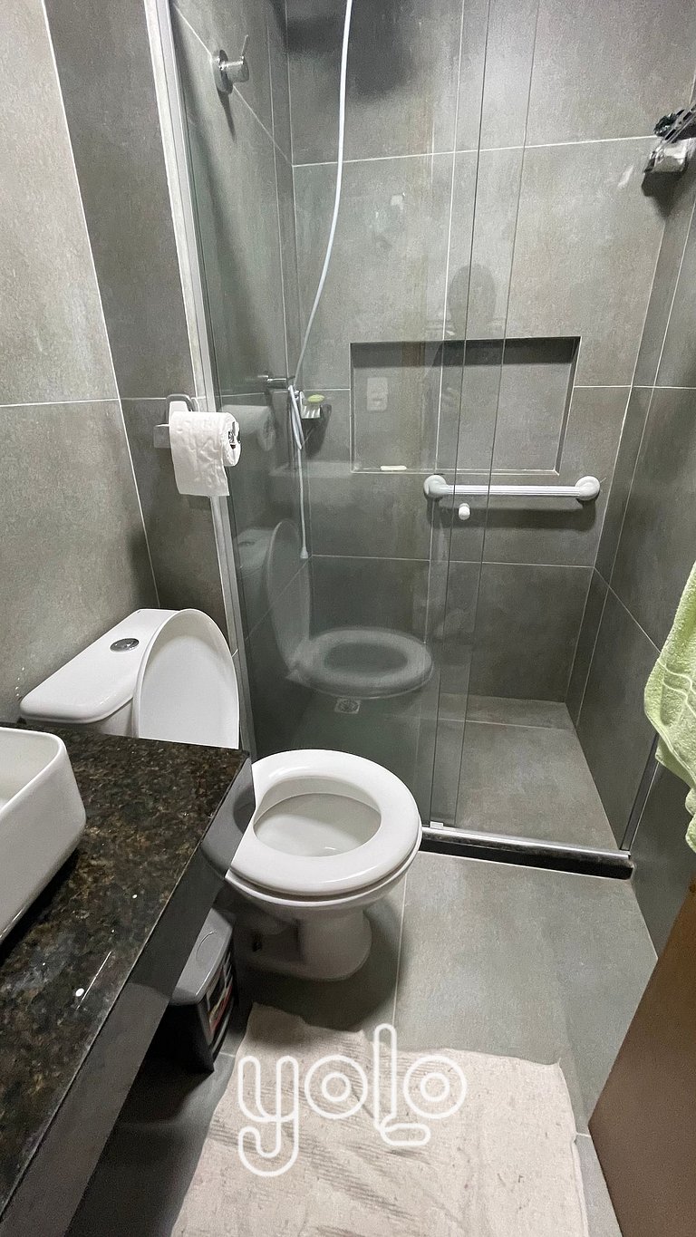 Flat 1 quarto a 450m da praia de Porto de Galinhas #108