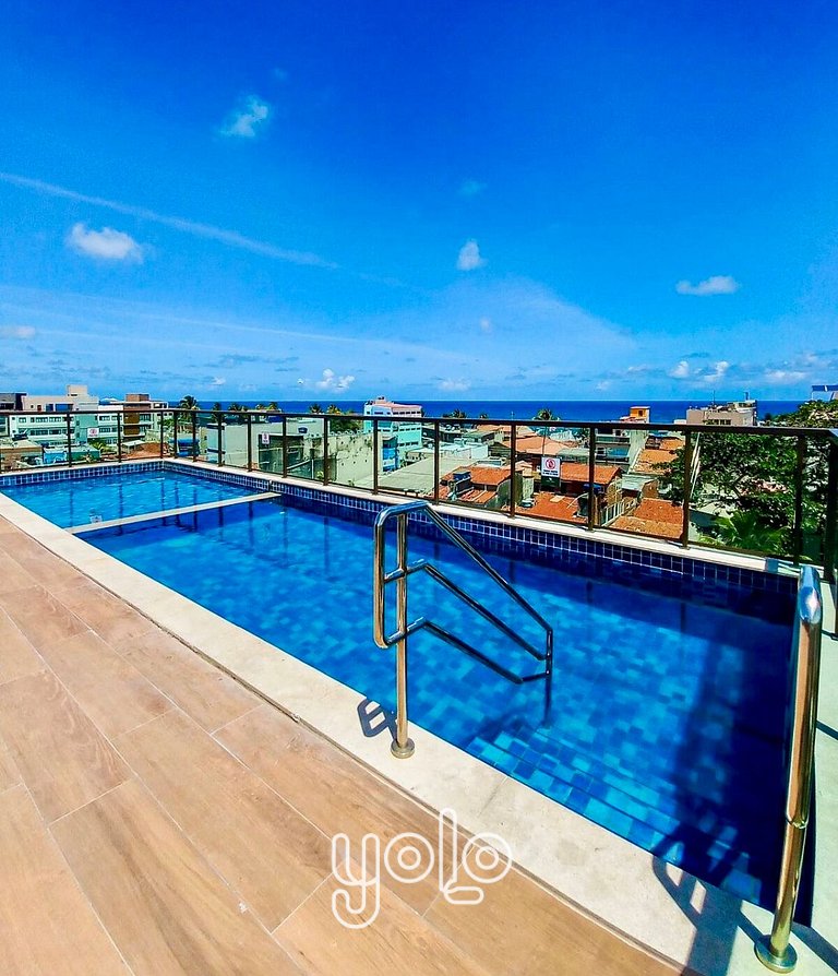Flat com piscina privativa no Centro de Porto de Galinhas #0