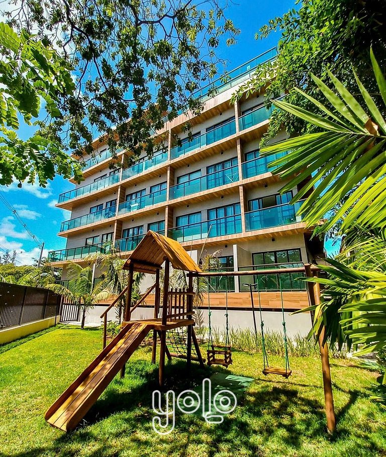 Flat a 200m da praia de Porto de Galinhas #304