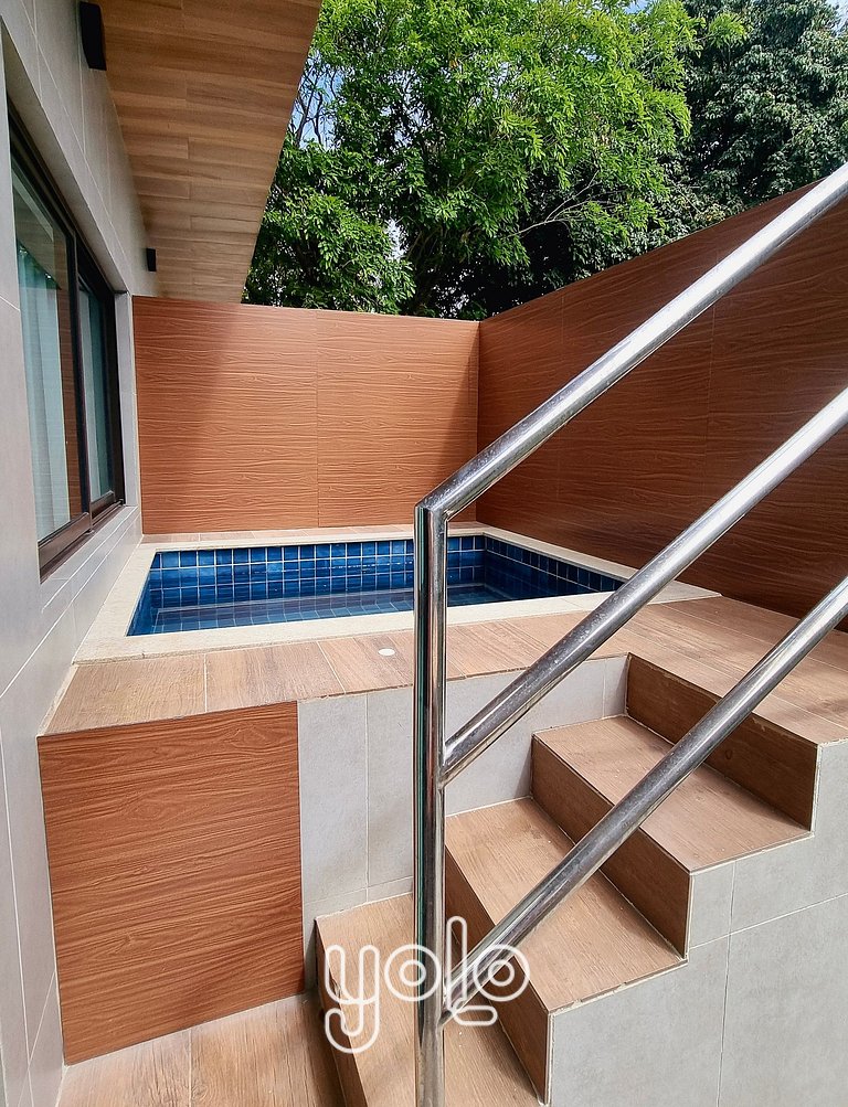 Flat com piscina privativa no Centro de Porto de Galinhas #0