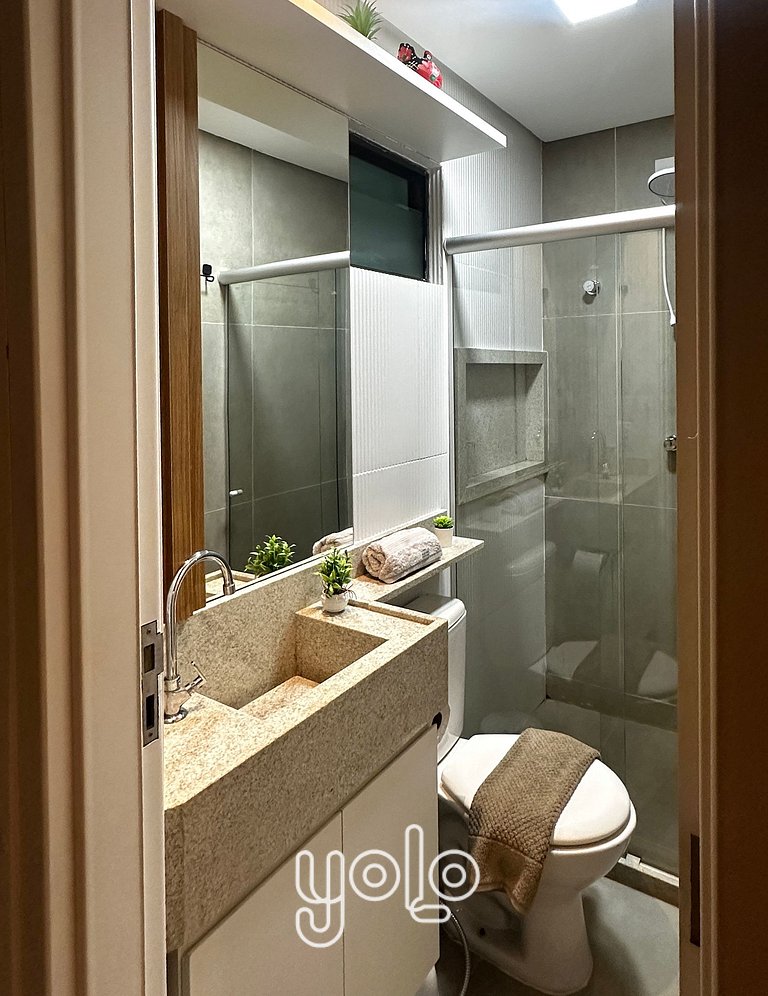Flat com piscina privativa no Centro de Porto de Galinhas #0