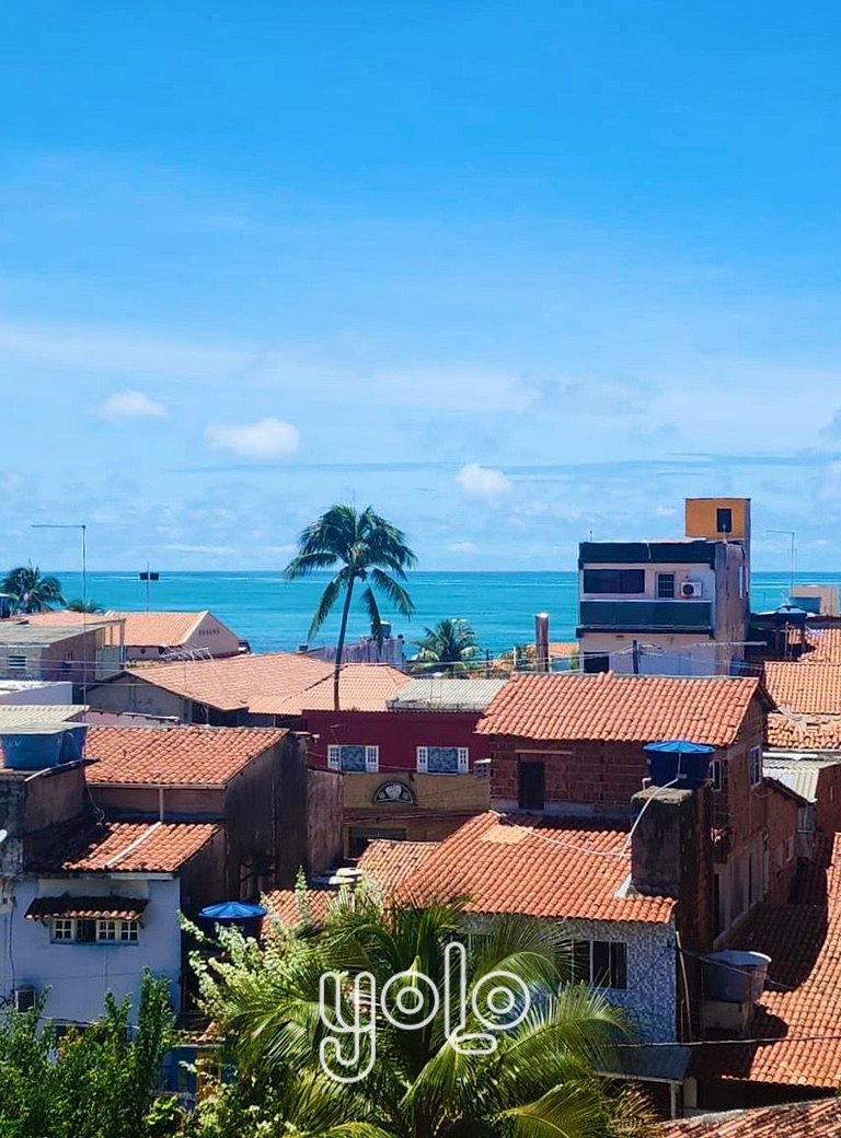 Flat a 200m da praia de Porto de Galinhas #304