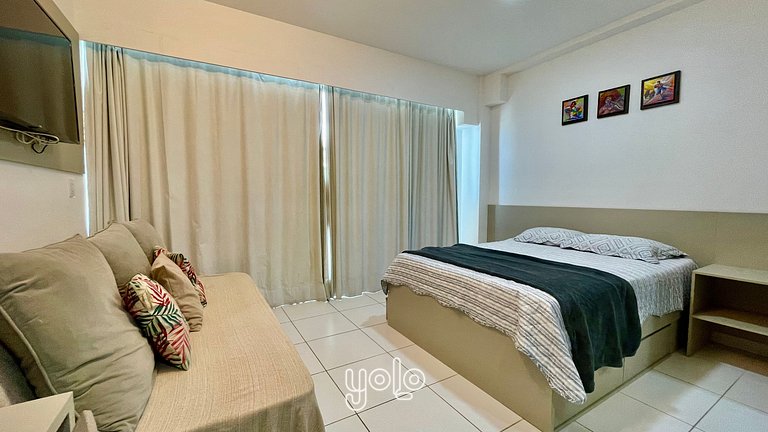 Studio no Mana Beach em Porto de Galinhas