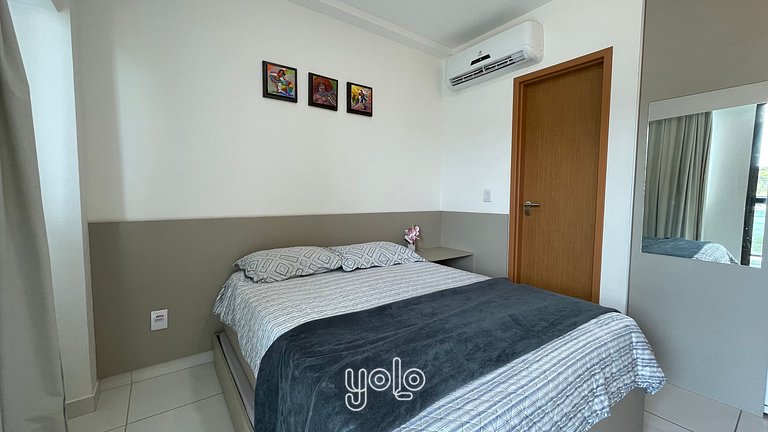 Studio no Mana Beach em Porto de Galinhas