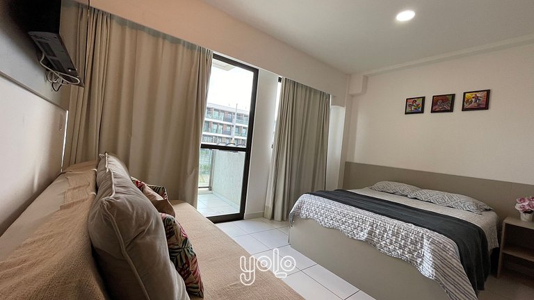 Studio no Mana Beach em Porto de Galinhas