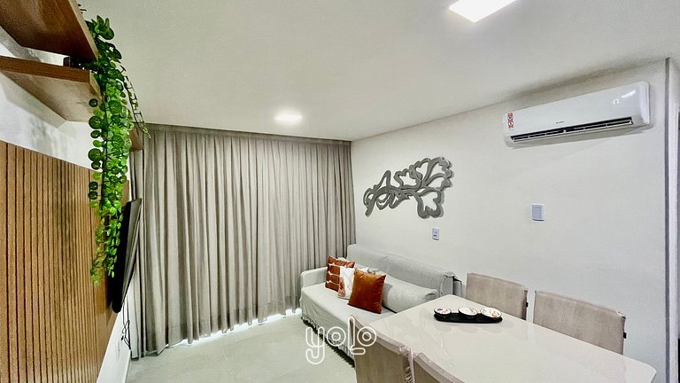 Porto Beijupirá Exclusive - Flat 1 quarto #02