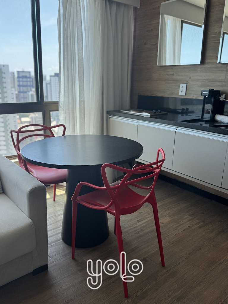 Flat 1 quarto no Pontes Home Stay Boa Viagem #2103