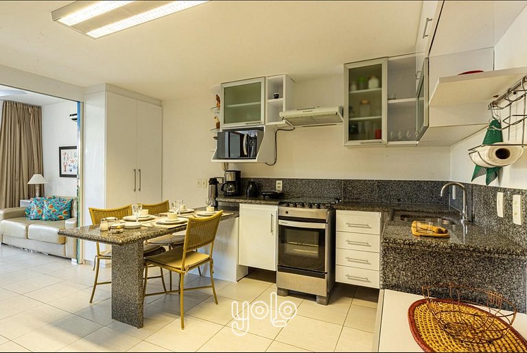 Flat 4 quartos Nannai Residence Muro Alto