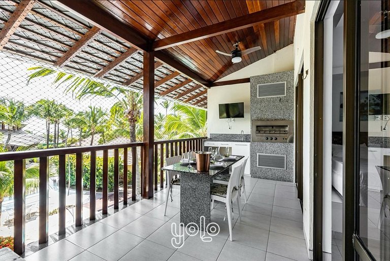 Flat 4 quartos Nannai Residence Muro Alto