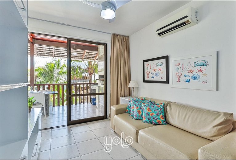Flat 4 quartos Nannai Residence Muro Alto