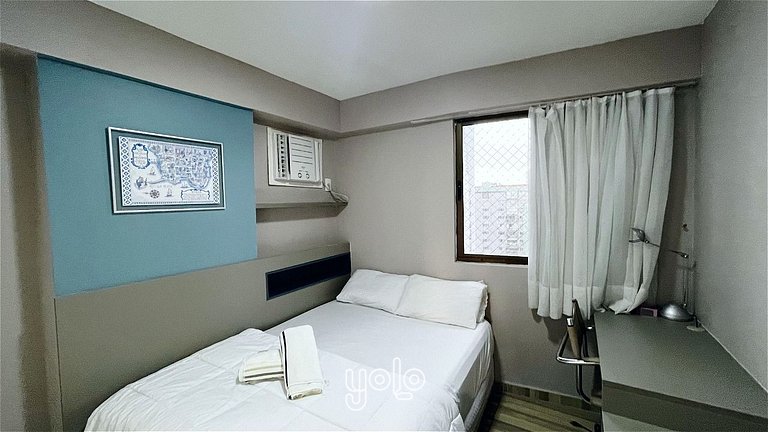 Flat 1 Quarto na Jaqueira Recife