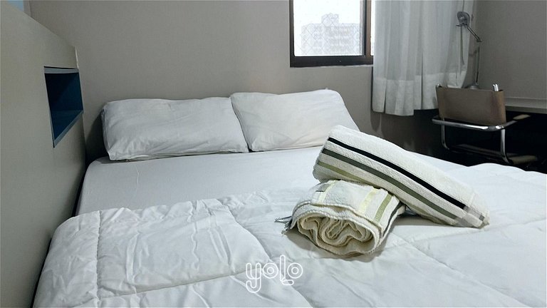Flat 1 Quarto na Jaqueira Recife