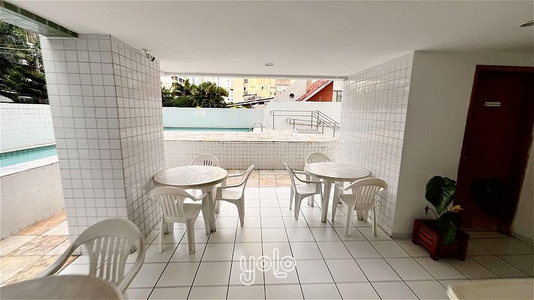 Flat 1 Quarto na Jaqueira Recife