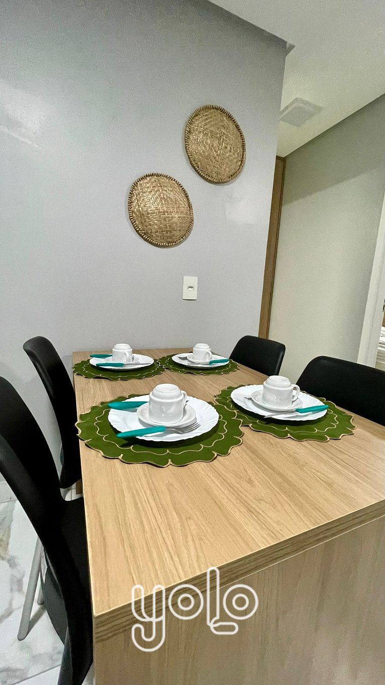 Porto Atlantis - Flat 1 quarto #102