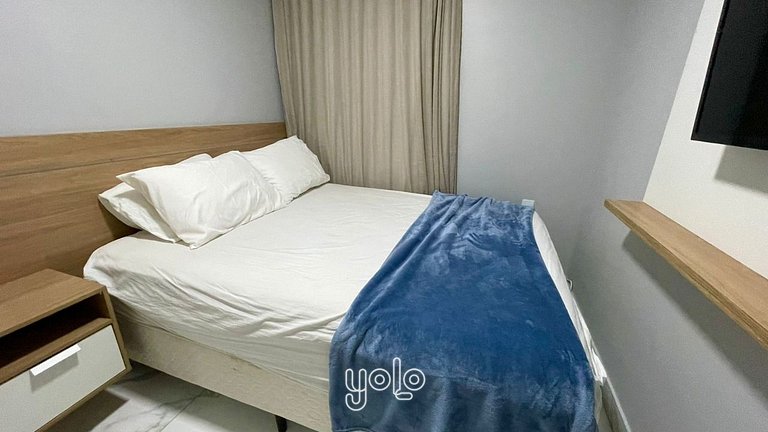 Porto Atlantis - Flat 1 quarto #102