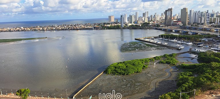 Flat 1 quarto próx ao Shopping Rio Mar Recife #610