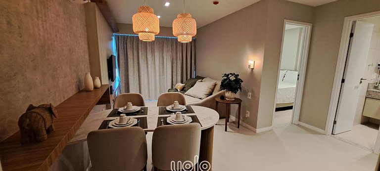 Flat 1 quarto próx ao Shopping Rio Mar Recife #610