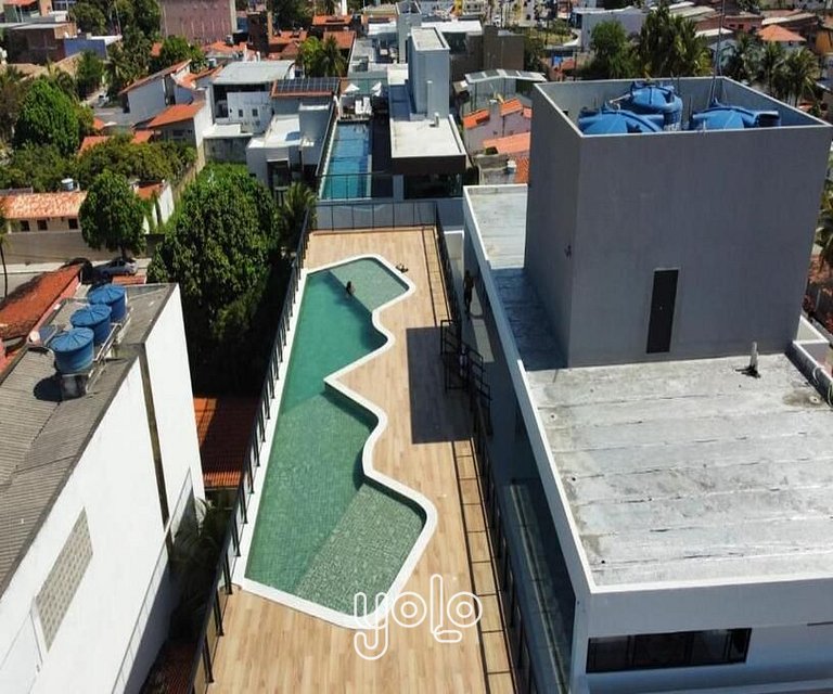 Flat a 500m da Praia no centro de Porto de Galinhas