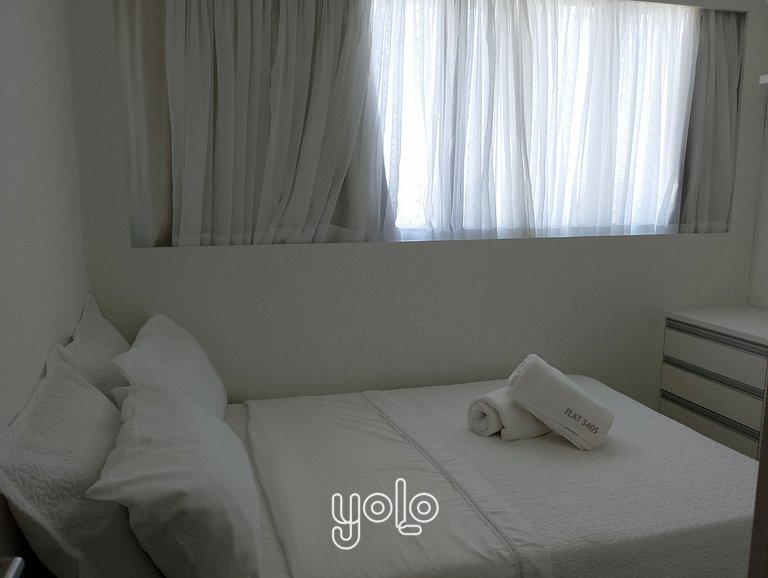 Beach Class Convention - Flat 2 quartos #3405