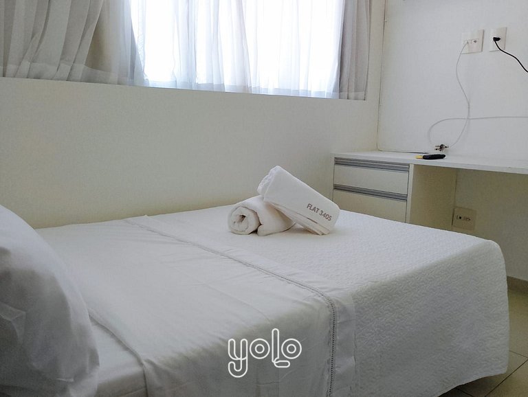 Beach Class Convention - Flat 2 quartos #3405